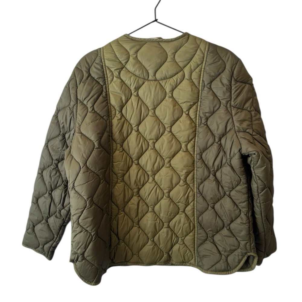 Boden Derby Quilted Liner Jacket Relaxed Fit‎ Olive Green 12 - Picture 5 of 9